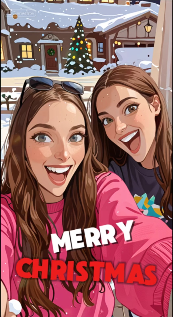 Christmas Cartoon AI