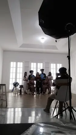 foto studio keluarga