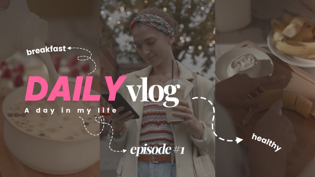 Introdução diária do vlog