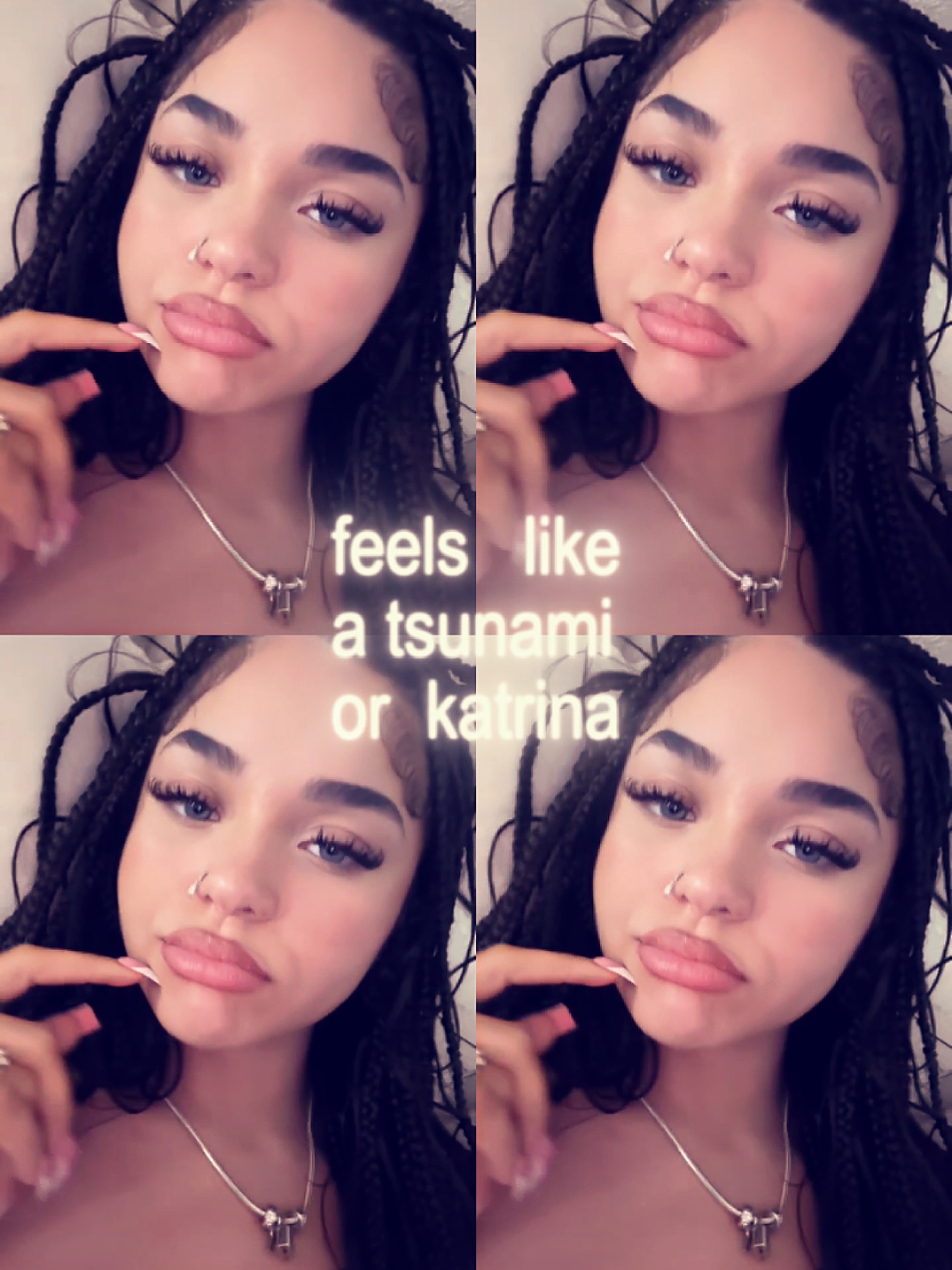 feels like a tsunami