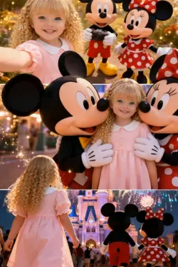 avec mickey et minie