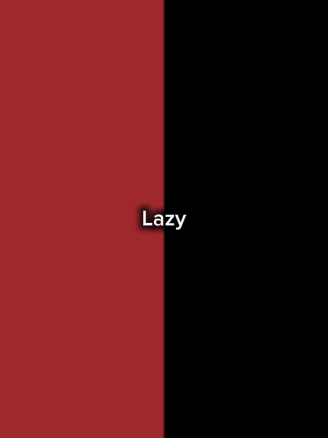 lazy confession 