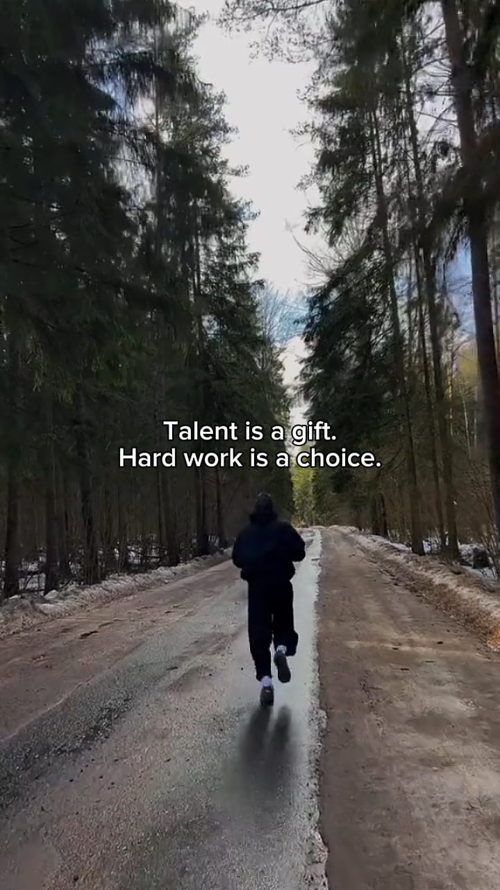 Le talent est un cadeau