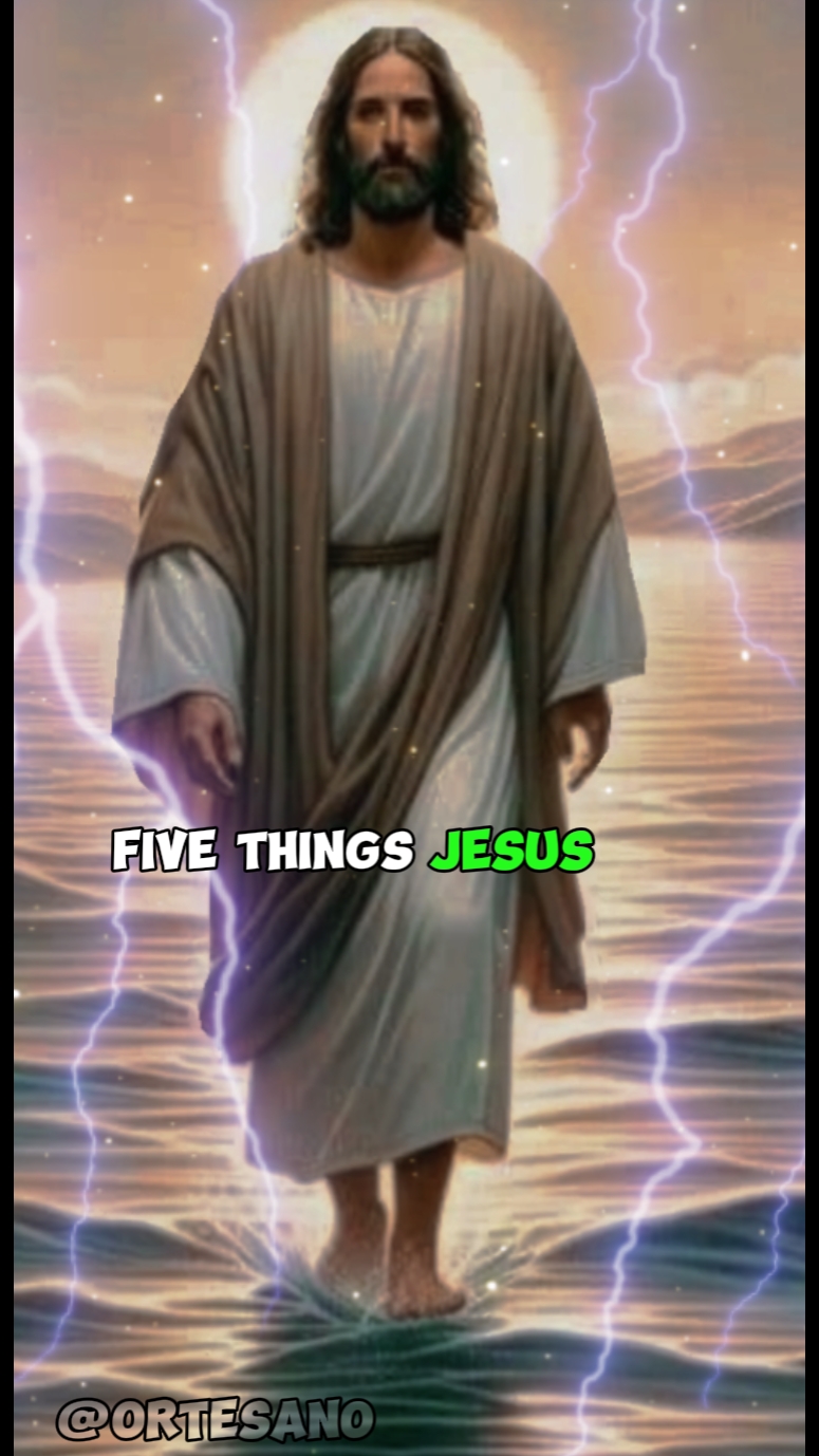 FIVE THINGS JESUS