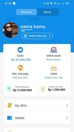 aplikasi dana