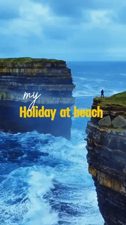 holiday at beach