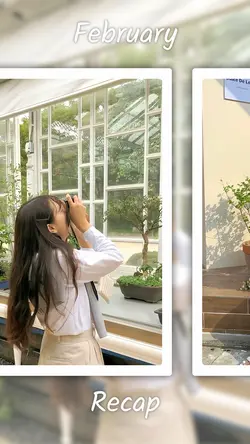 February Recap Frame