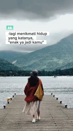 lagi menikmati hidup