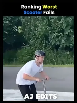 Funny scooter fails