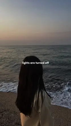 lights r turned off
