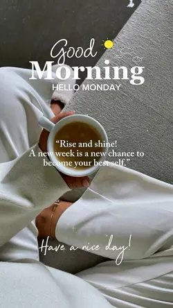 Hello Monday ✨