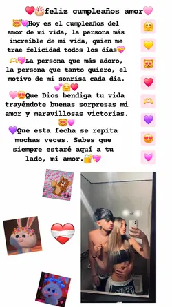cumpleaños Amor 