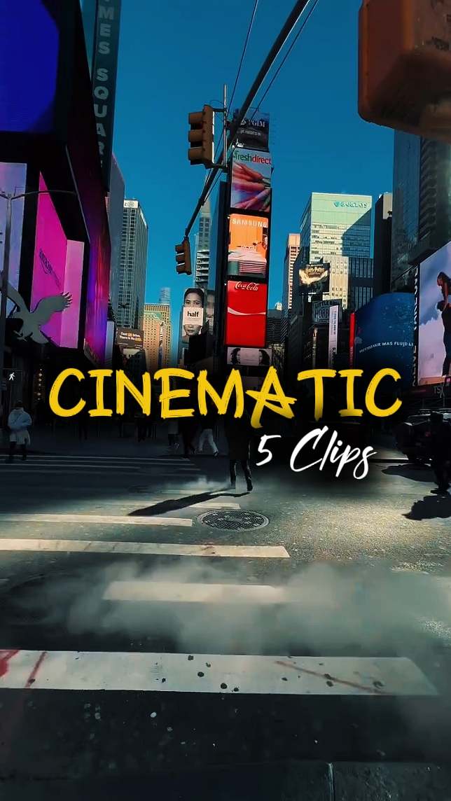 5 Clips Cinematic 