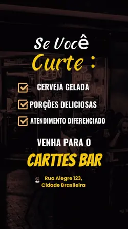 VENHA Para BAR
