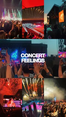 Concert feelings 