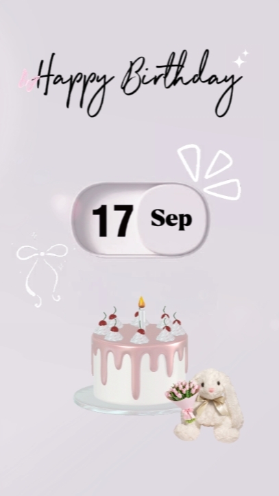 HBD 17 SEPTEMBER