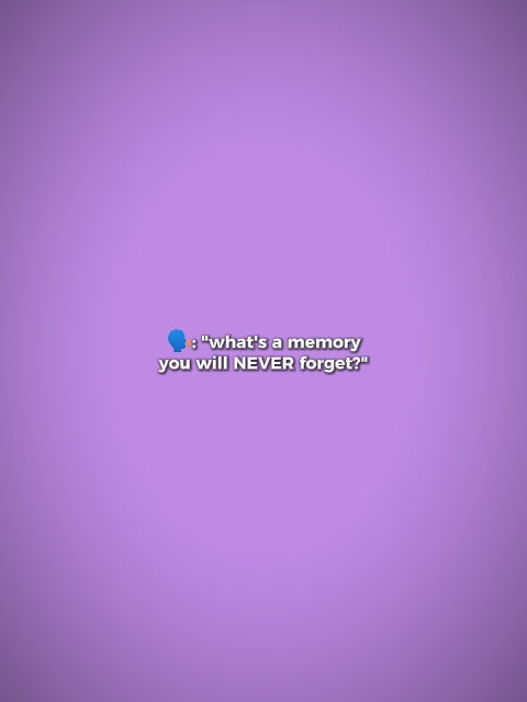 memory never forget 
