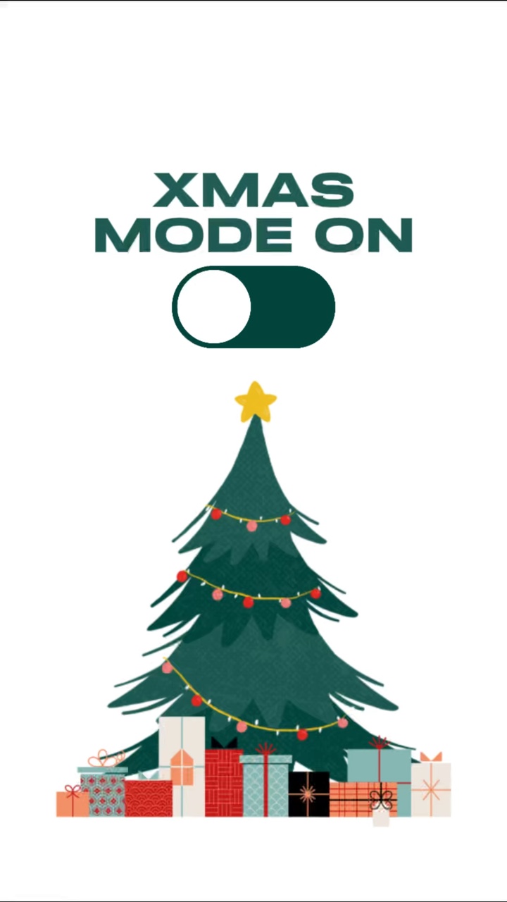 Comida De Natal C2B Tiktok Vermelho