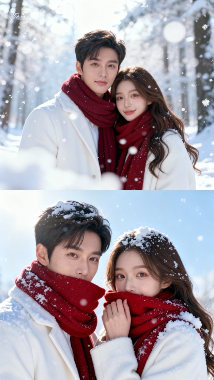 IA couple hiver