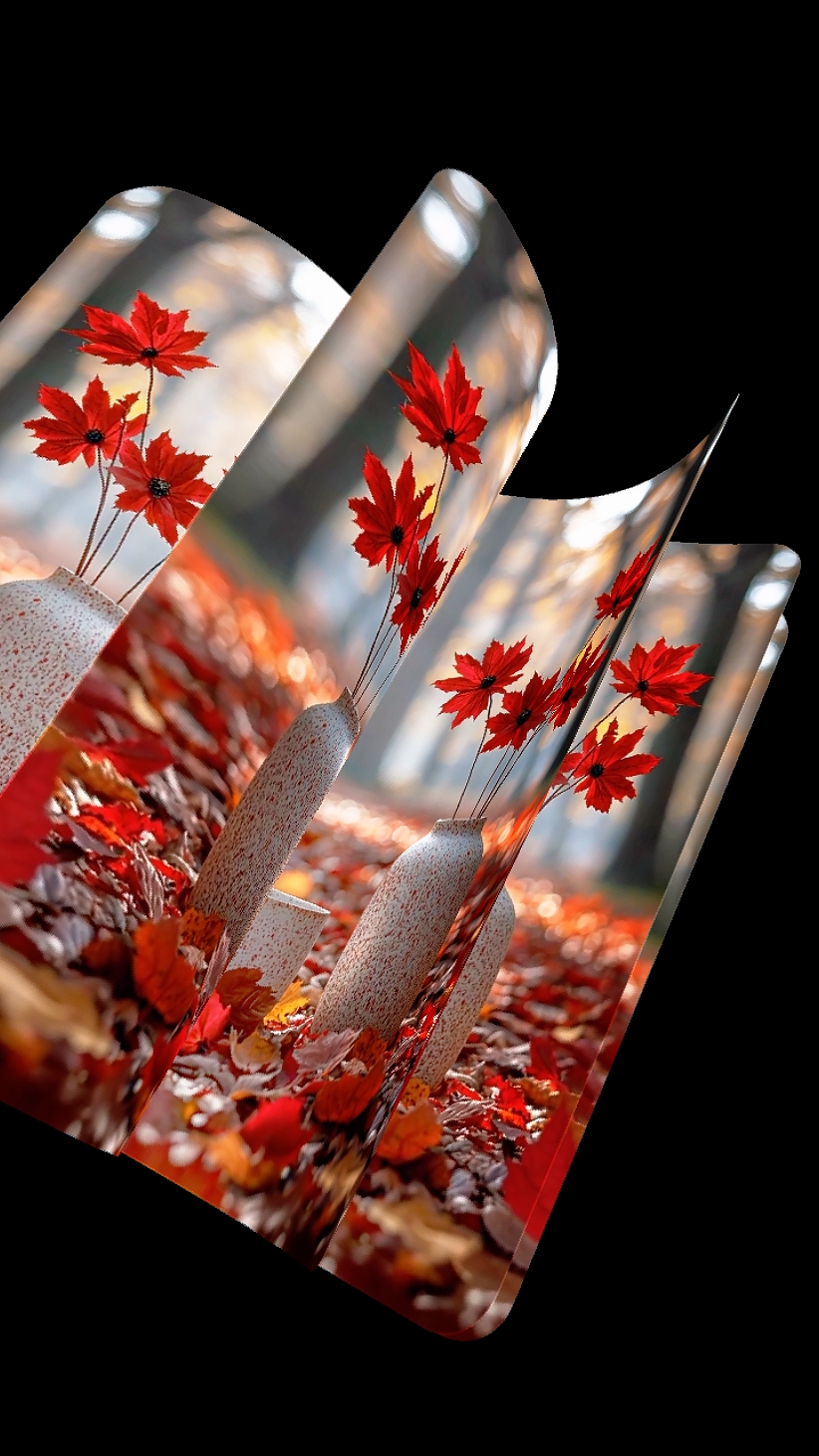 Gemütliche Herbstblüte