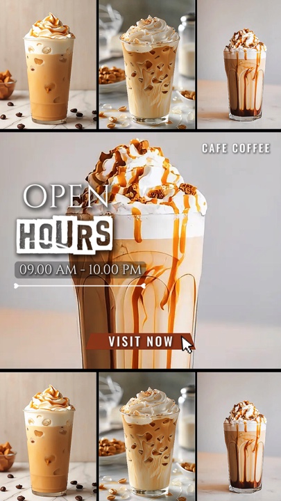 Open hours cafe