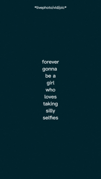 selfies