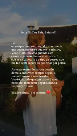 dia dos pais 💘