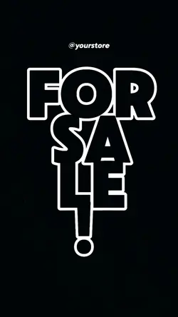 FOR SALE ITEM