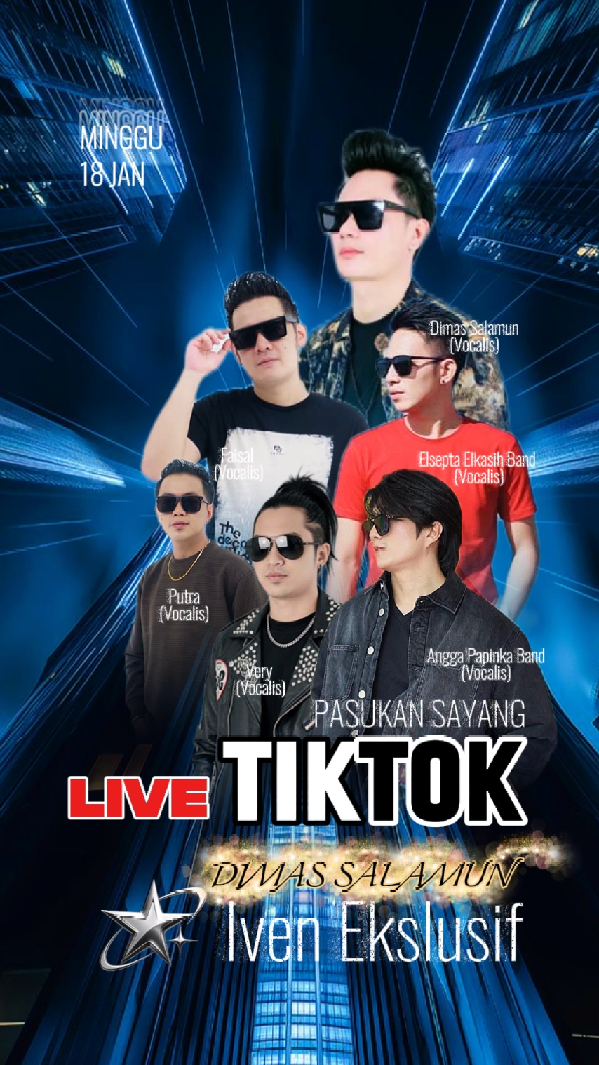 selebaran langsung tiktok 