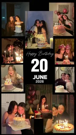 Birthday 20 June