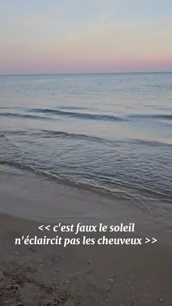 cheuveux au soleil