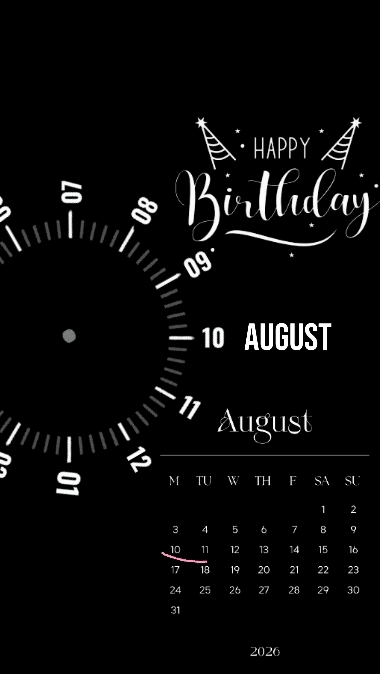Cumpleaños 10 de agosto 