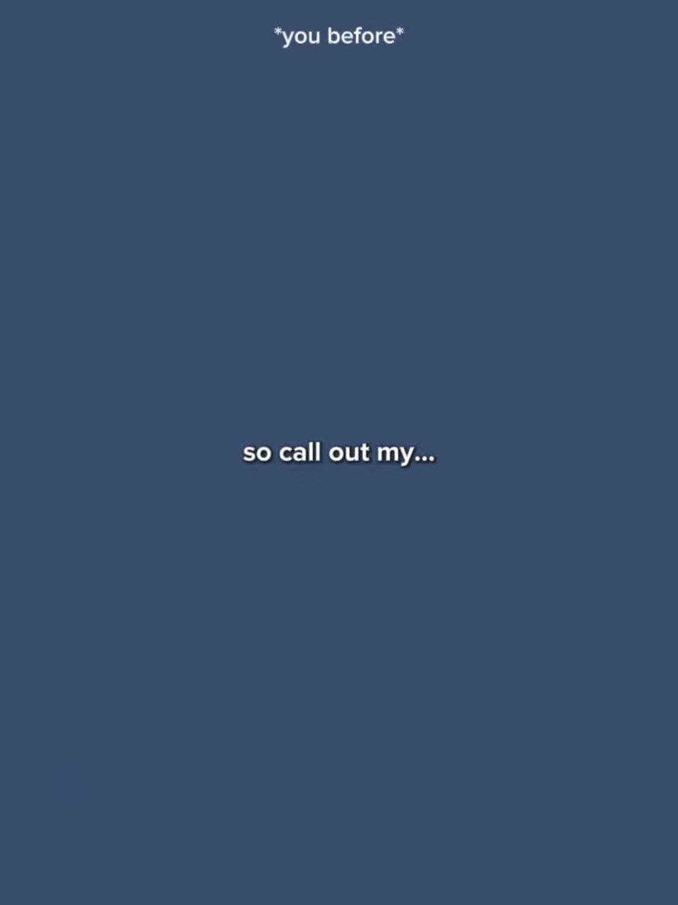SoCallOutMyName