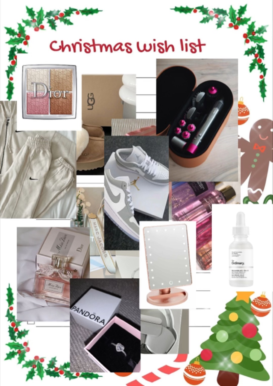 My wishlist 🎁
