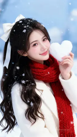 Ghép ảnh Tuyết AI