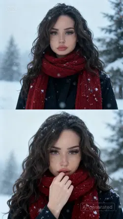 Schneefotoshooting