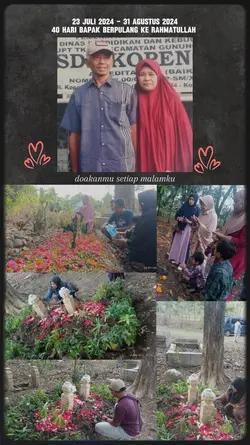 40 Hari Bapak Wafat 
