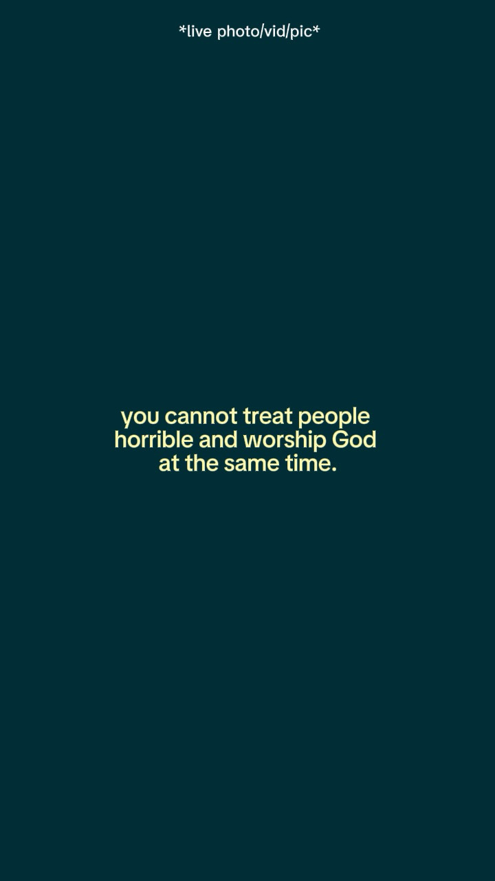 Youcannottreatpeople