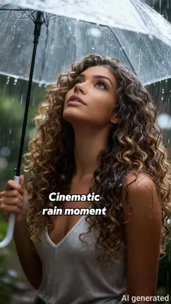 Cinematic rain 