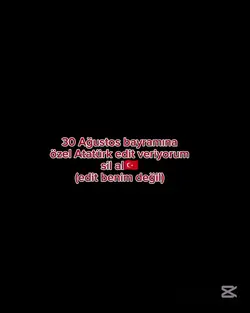 30 Ağustos Atam edit