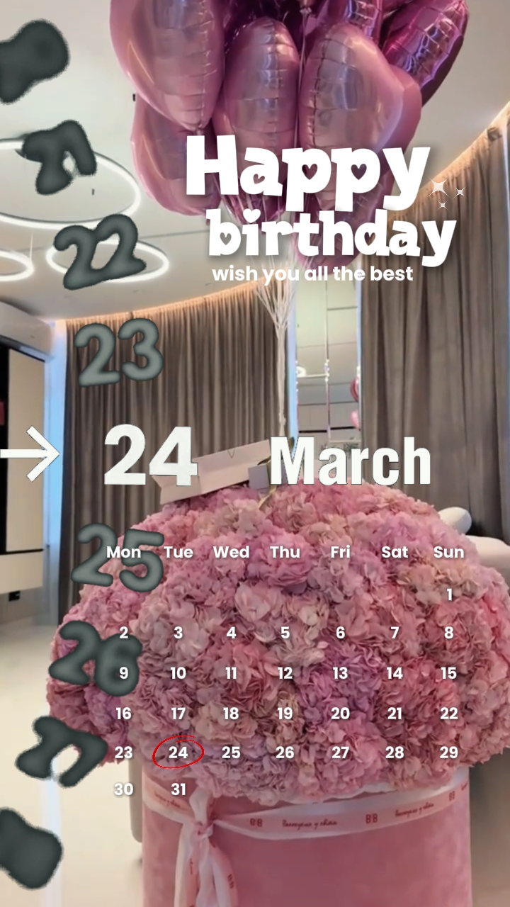 HBD 24 DE MARZO 