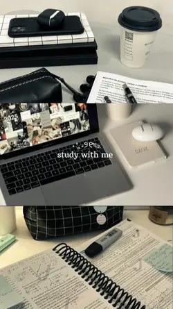study with me 