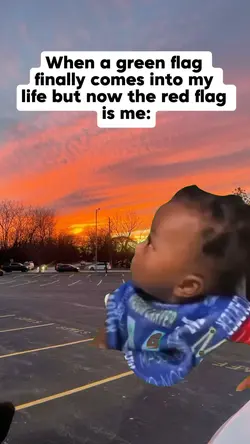 a green flag