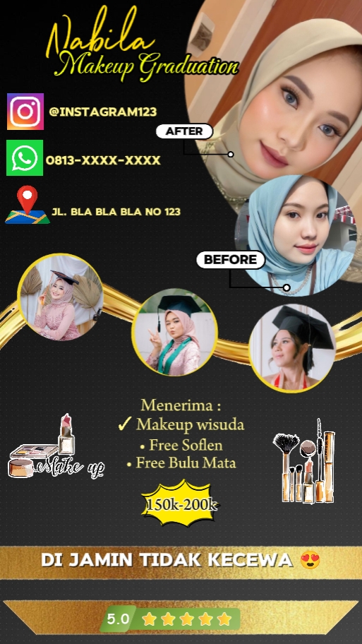 jasa mua graduate 
