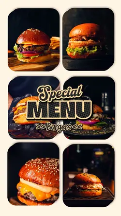 Food menu 