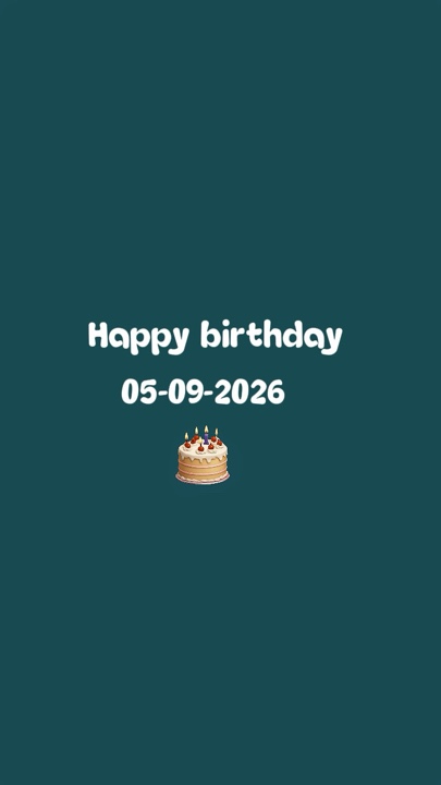 HBD HERMANO 5 DE SEPTIEMBRE