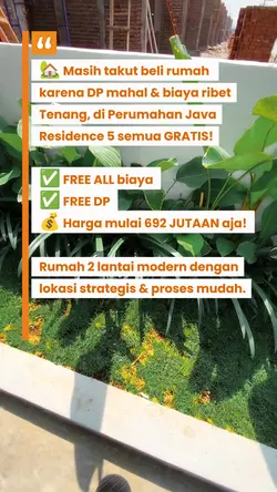 MANFAAT BELI RUMAH