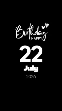 birthday 22 july