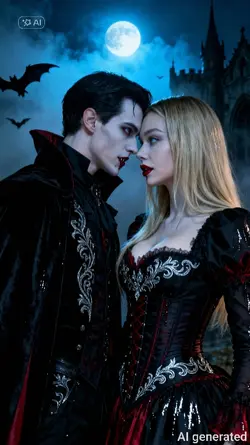 Couple Vampire Photo