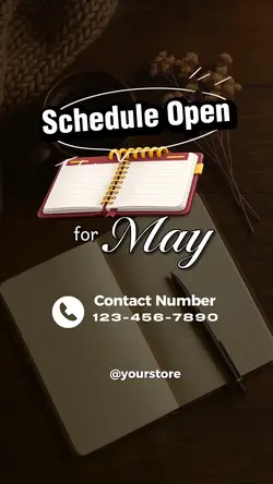 Schedule Open, May
